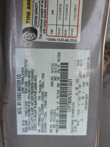 2006 Ford Mustang VIN: 1ZVFT80N765115621 Lot: 60257184