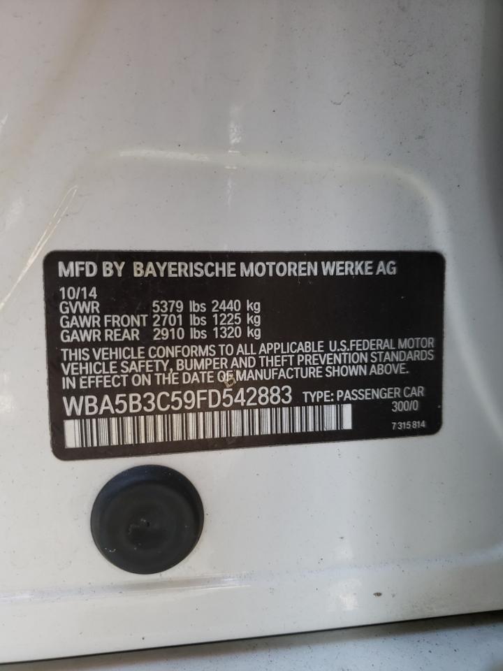 WBA5B3C59FD542883 2015 BMW 535 Xi