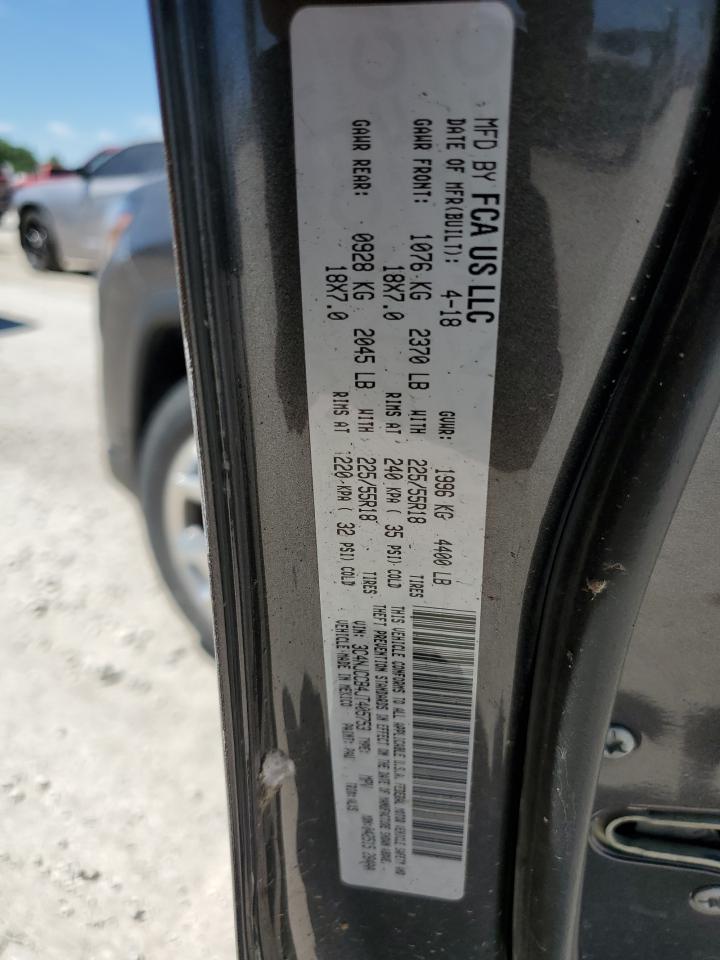 3C4NJCCB4JT405753 2018 Jeep Compass Limited