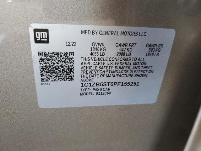 1G1ZB5ST0PF155251 2023 CHEVROLET MALIBU - Image 12