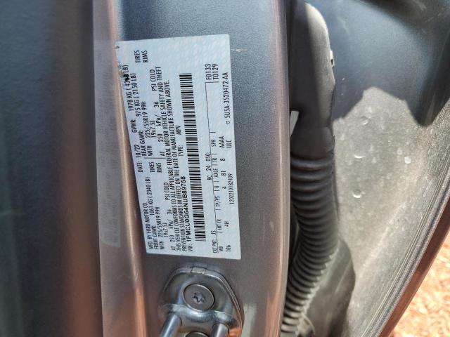 2022 Ford Escape Se VIN: 1FMCU0G64NUB89758 Lot: 60939454