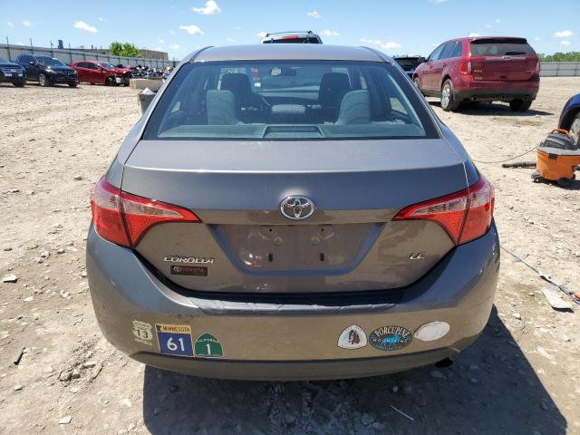 2018 Toyota Corolla L VIN: 2T1BURHE6JC019144 Lot: 57447494