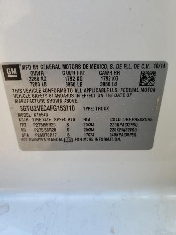 2015 GMC SIERRA K15 - 3GTU2VEC4FG153710
