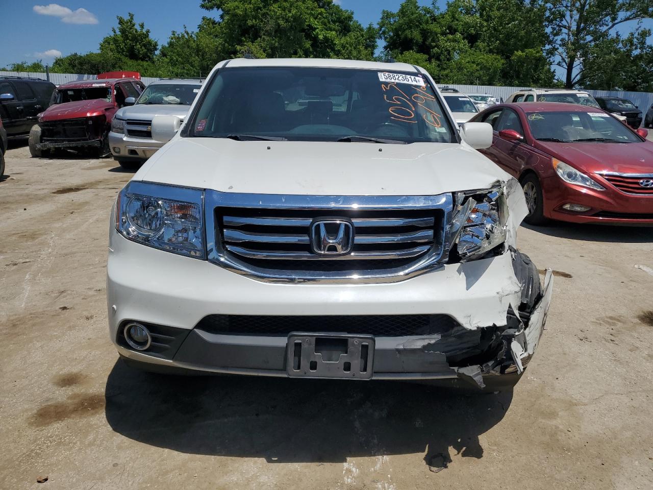 2013 Honda Pilot Touring vin: 5FNYF3H90DB027003