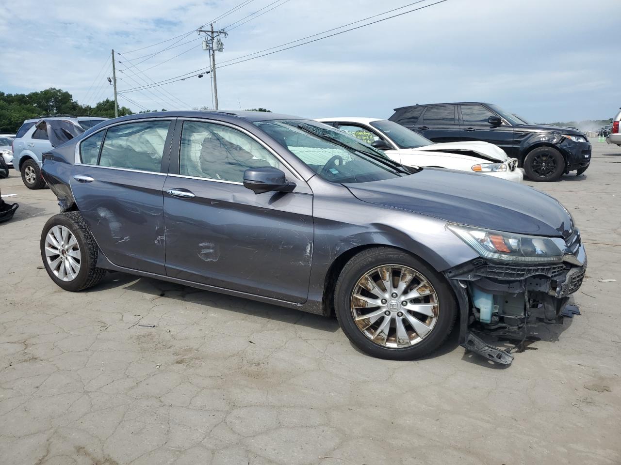 Lot #2667194001 2014 HONDA ACCORD EX