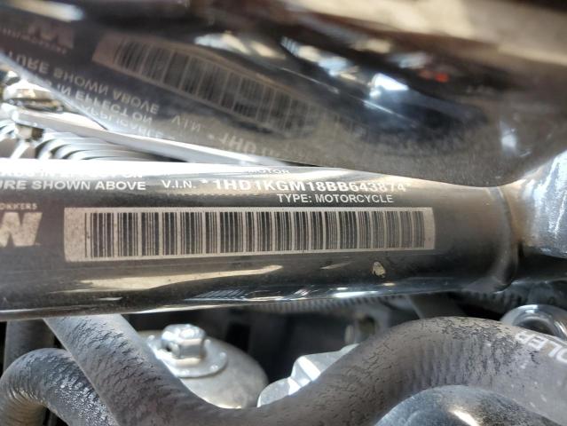 2011 HARLEY-DAVIDSON FLTRU 1HD1KGM18BB643874