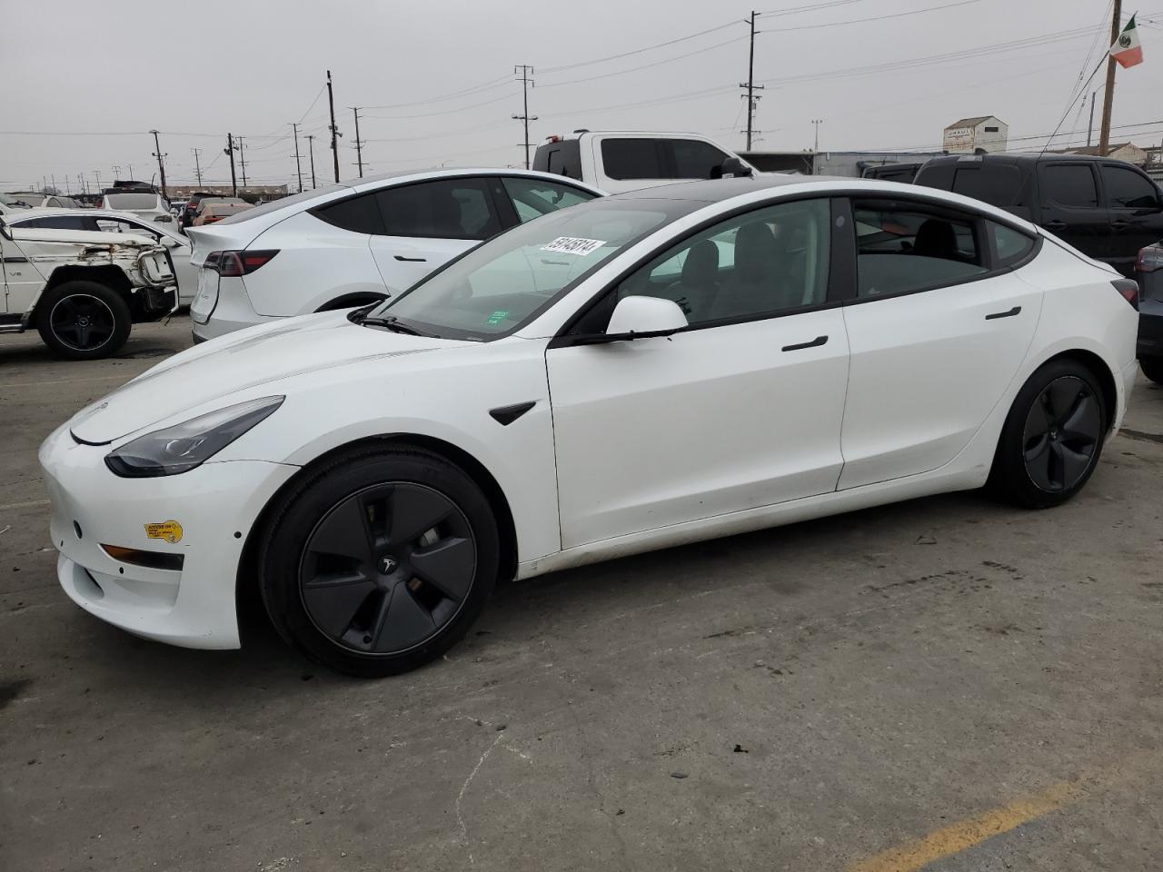 2021 Tesla Model 3 vin: 5YJ3E1EA9MF022057