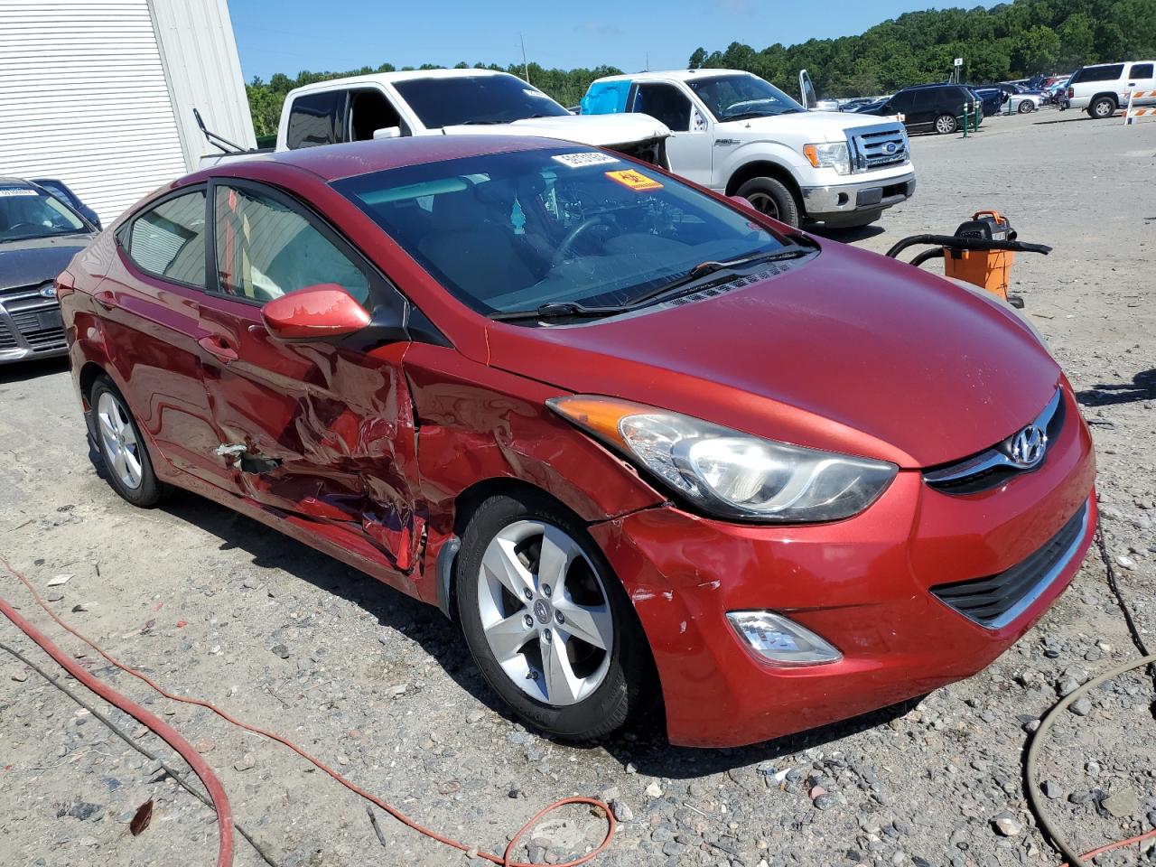 2012 Hyundai Elantra Gls vin: KMHDH4AEXCU402502