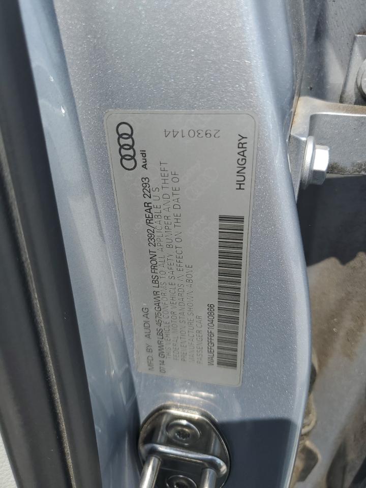 WAUEFGFF6F1040866 2015 Audi A3 Premium Plus