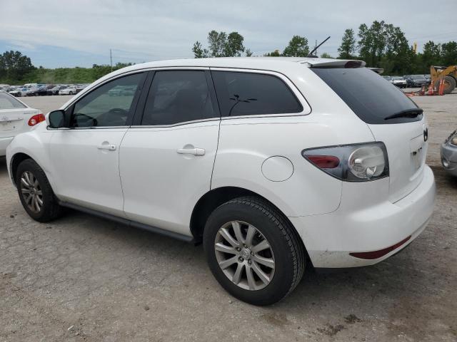 MAZDA CX-7 2011 white  gas JM3ER2A50B0388584 photo #3