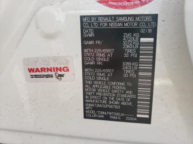 2018 NISSAN ROGUE S - KNMAT2MV3JP567163