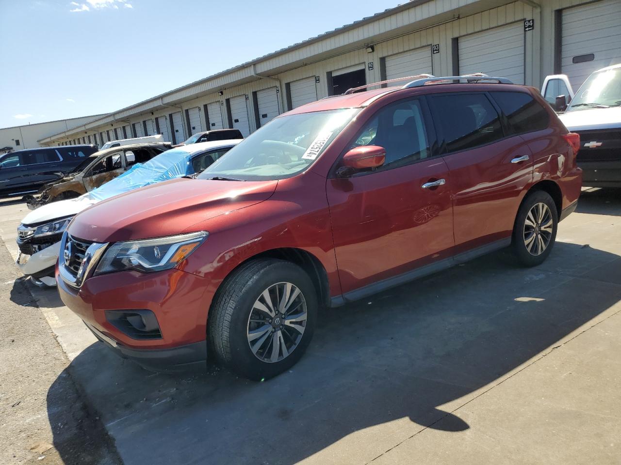 2017 Nissan Pathfinder S vin: 5N1DR2MM1HC698138