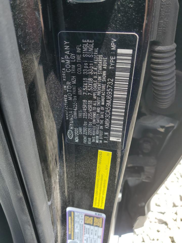 KM8K3CA59MU695732 2021 Hyundai Kona Limited