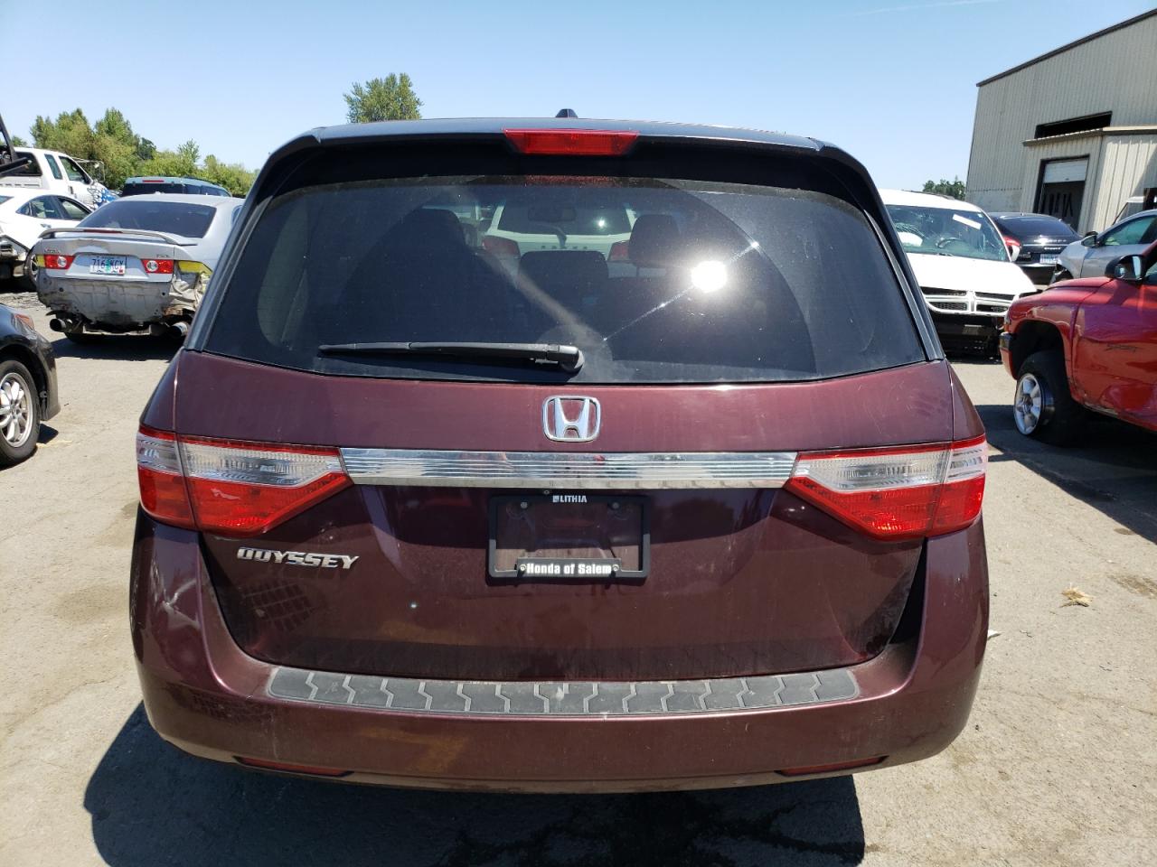 5FNRL5H64CB098394 2012 Honda Odyssey Exl