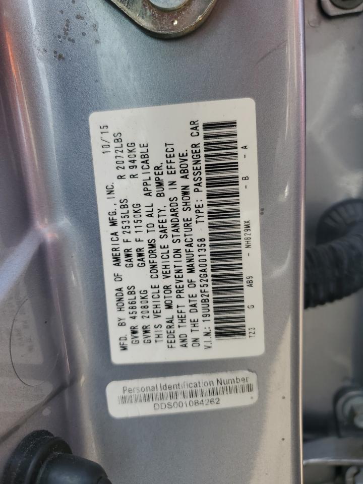 19UUB2F52GA001358 2016 Acura Tlx Tech