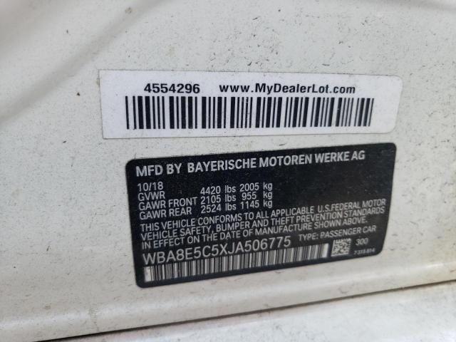 2018 BMW 328 D - WBA8E5C5XJA506775