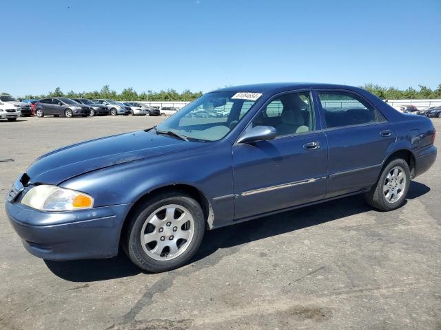 MAZDA 626 LX 2002 blue  gas 1YVGF22C825293243 photo #1