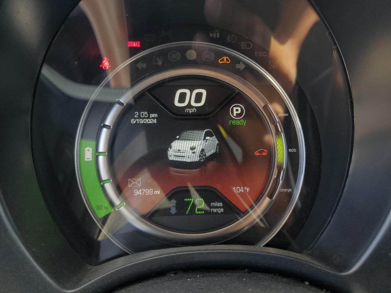 3C3CFFGE1HT611674 2017 Fiat 500 Electric