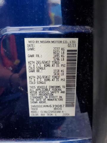 2023 NISSAN FRONTIER S - 1N6ED1EJ4PN639087