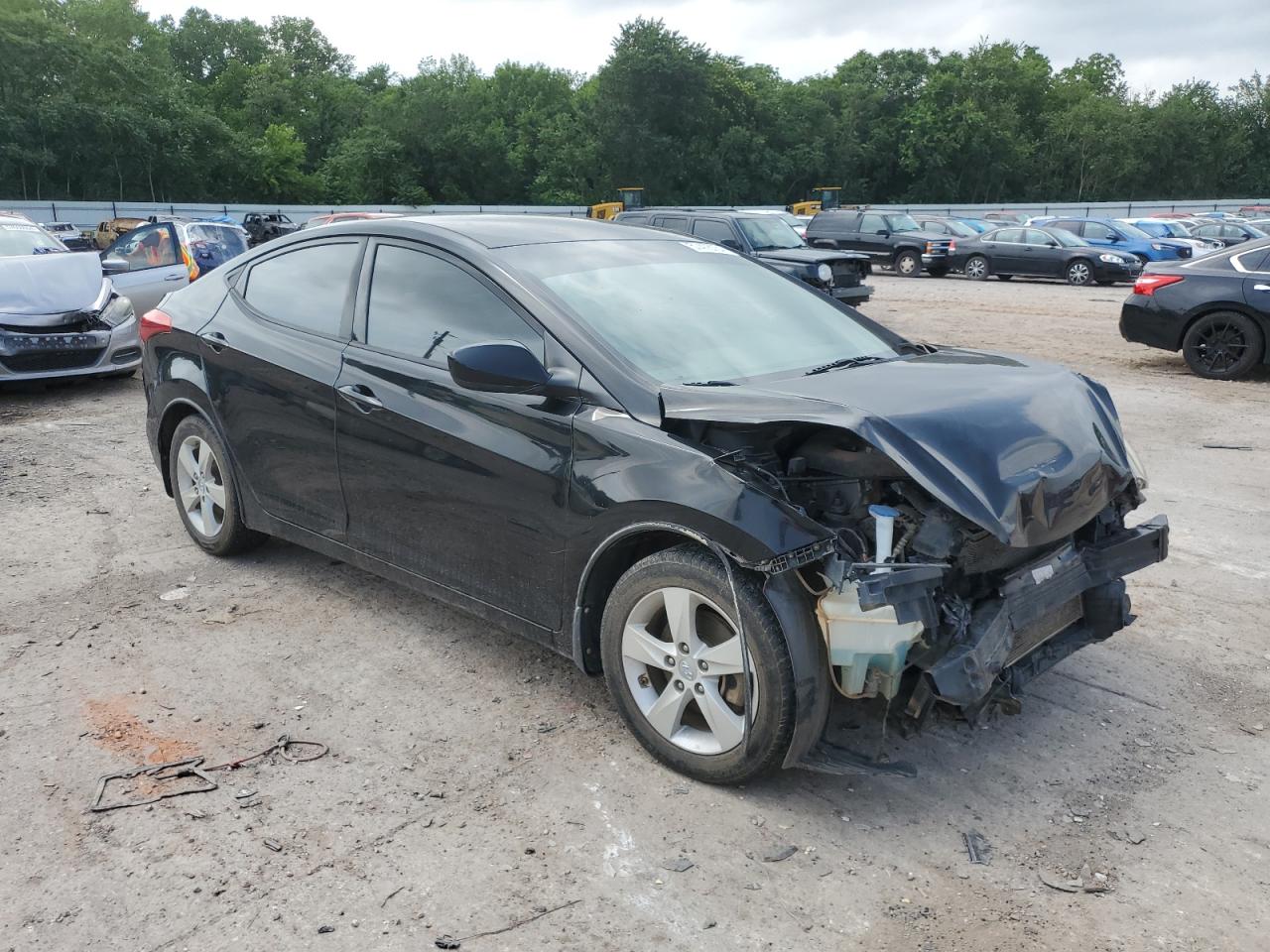 KMHDH4AE3DU851943 2013 Hyundai Elantra Gls