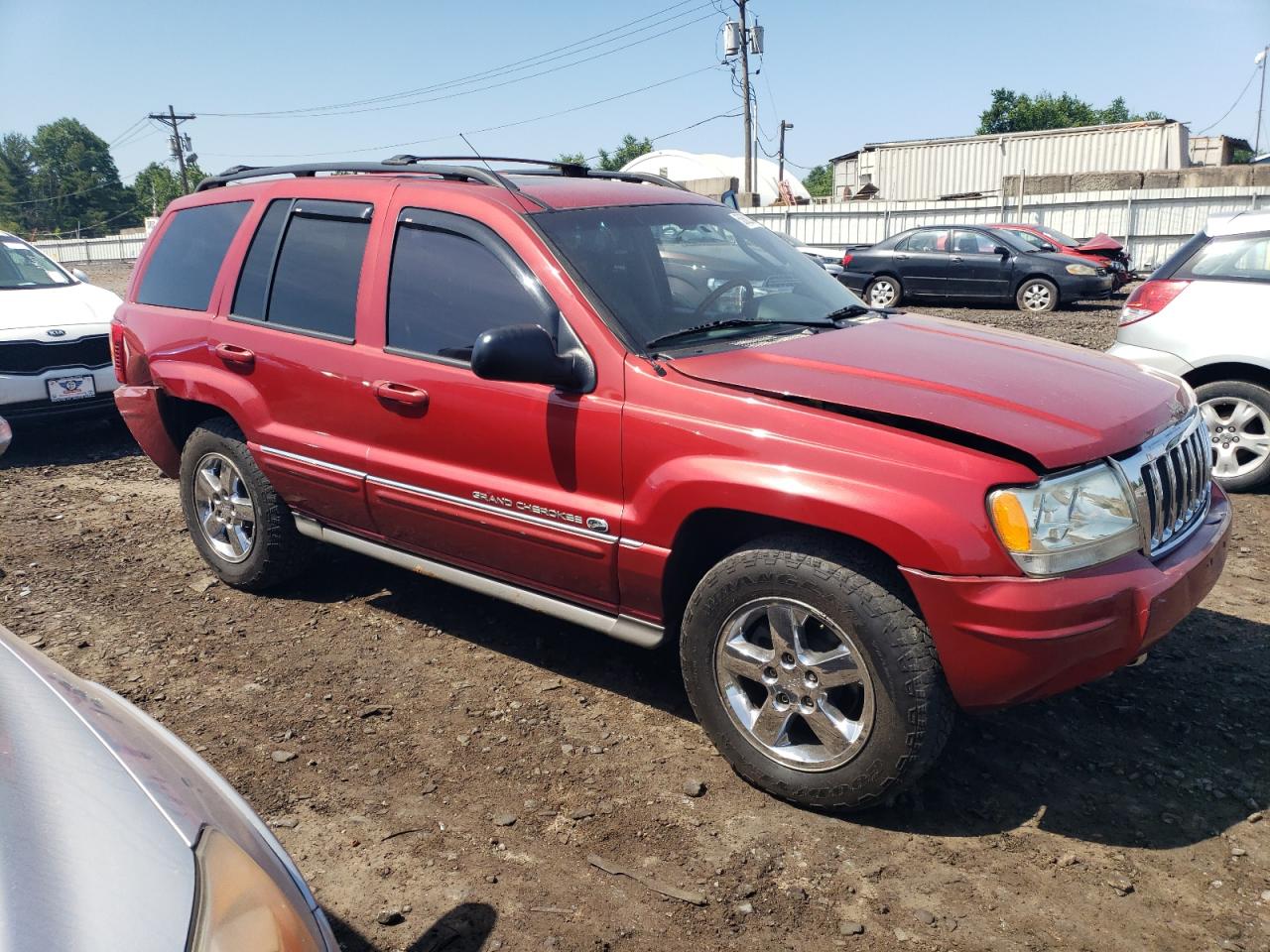 1J8GW68J14C129813 2004 Jeep Grand Cherokee Overland