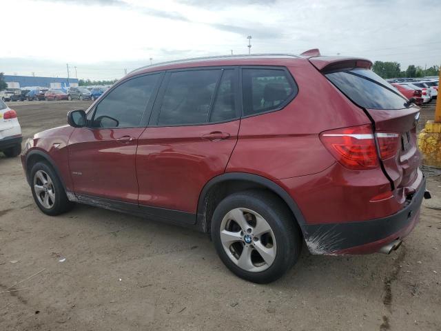 2012 BMW X3 xDrive28I VIN: 5UXWX5C50CL724928 Lot: 57447134