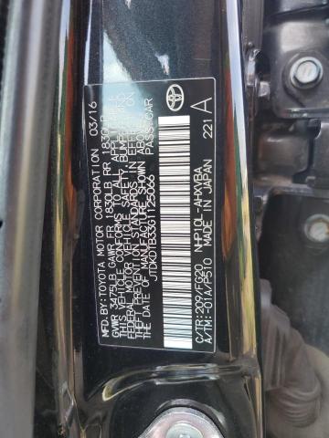 2016 Toyota Prius C VIN: JTDKDTB33G1125066 Lot: 59992664