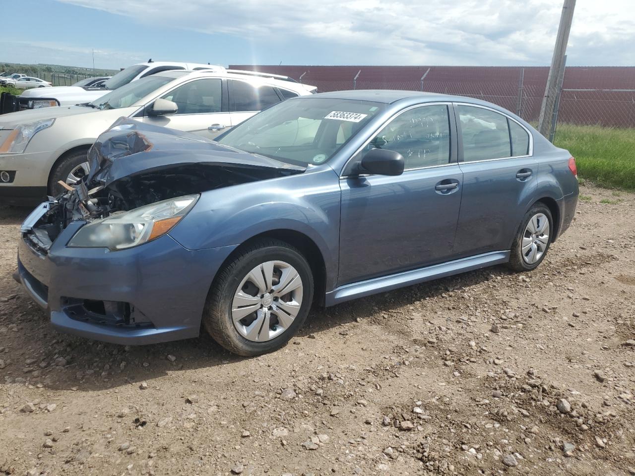 2013 Subaru Legacy 2.5I vin: 4S3BMAA66D1016578