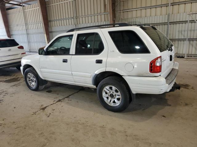 ISUZU RODEO S 2002 white  gas 4S2CK58W724316668 photo #3