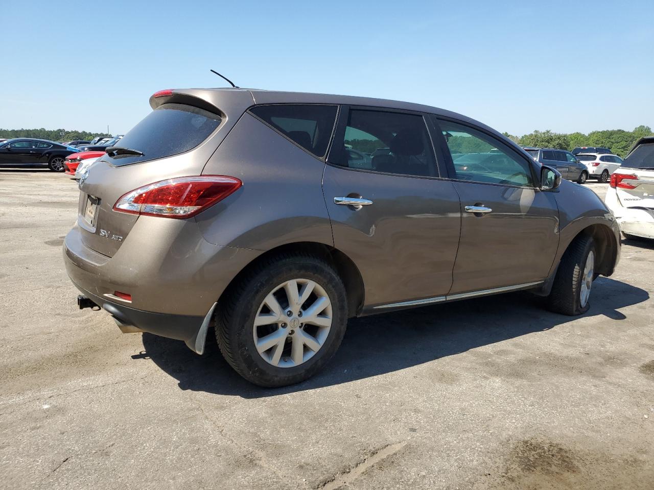 2012 Nissan Murano S vin: JN8AZ1MW3CW230877