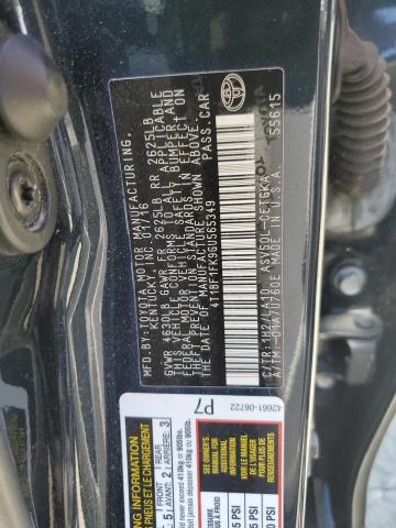 VIN 4T1BF1FK9GU565349 2016 Toyota Camry, LE no.12