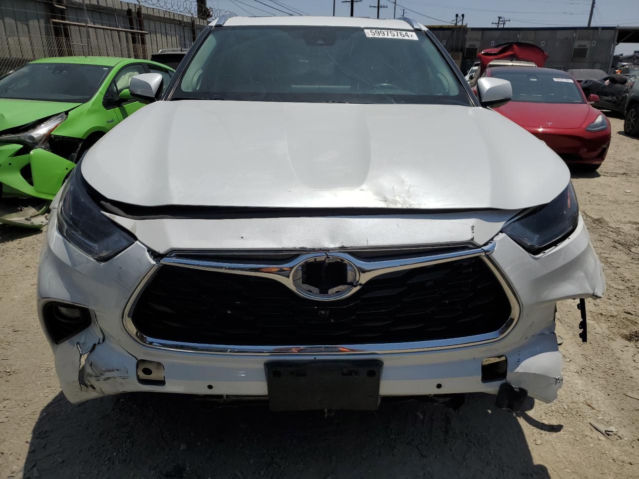 2022 Toyota Highlander Hybrid Limited vin: 5TDXBRCH5NS548692