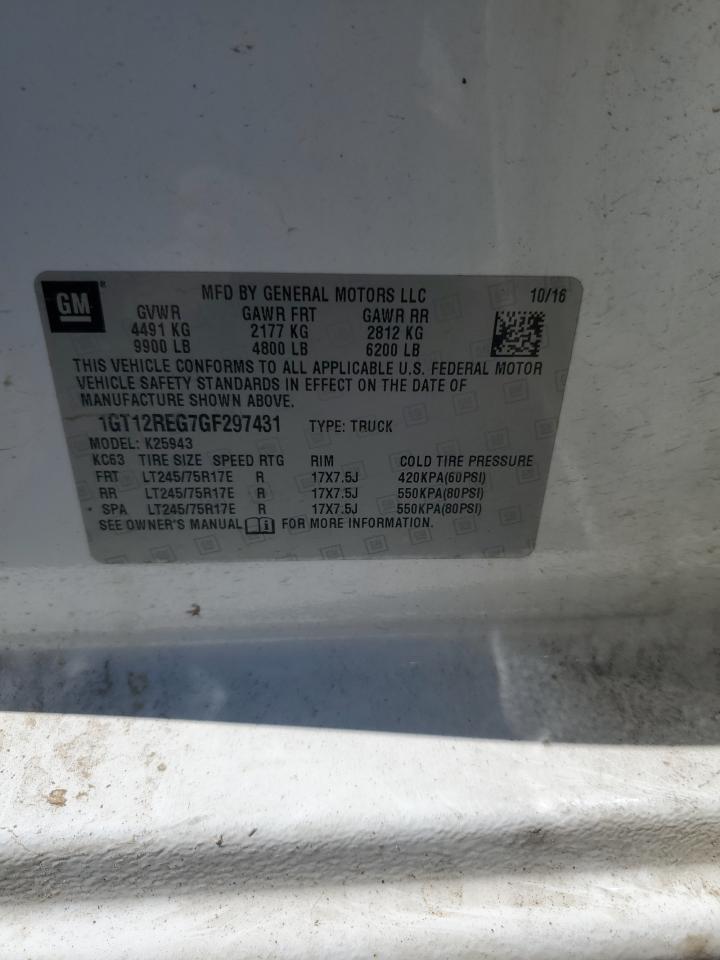 1GT12REG7GF297431 2016 GMC Sierra K2500 Heavy Duty