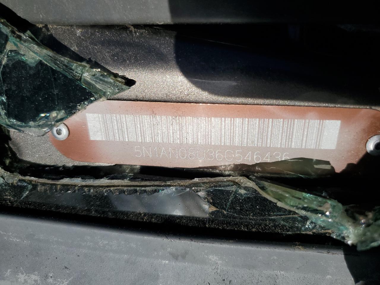 5N1AN08U36C546436 2006 Nissan Xterra Off Road