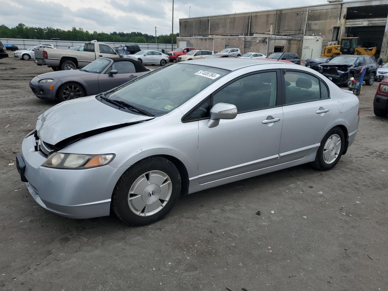 JHMFA36278S026837 2008 Honda Civic Hybrid