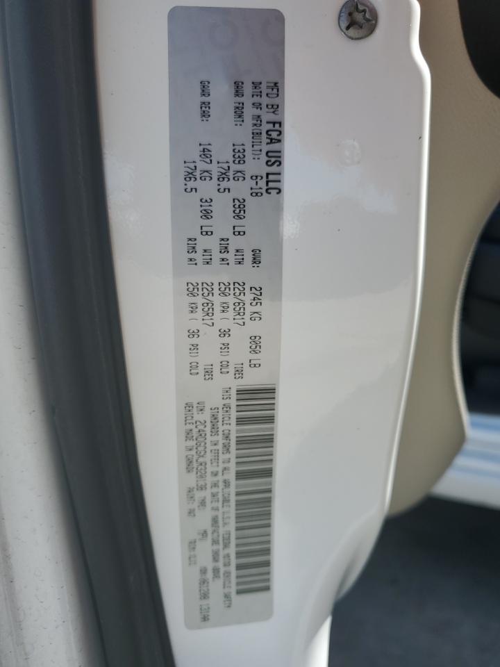 2C4RDGCGXJR320138 2018 Dodge Grand Caravan Sxt