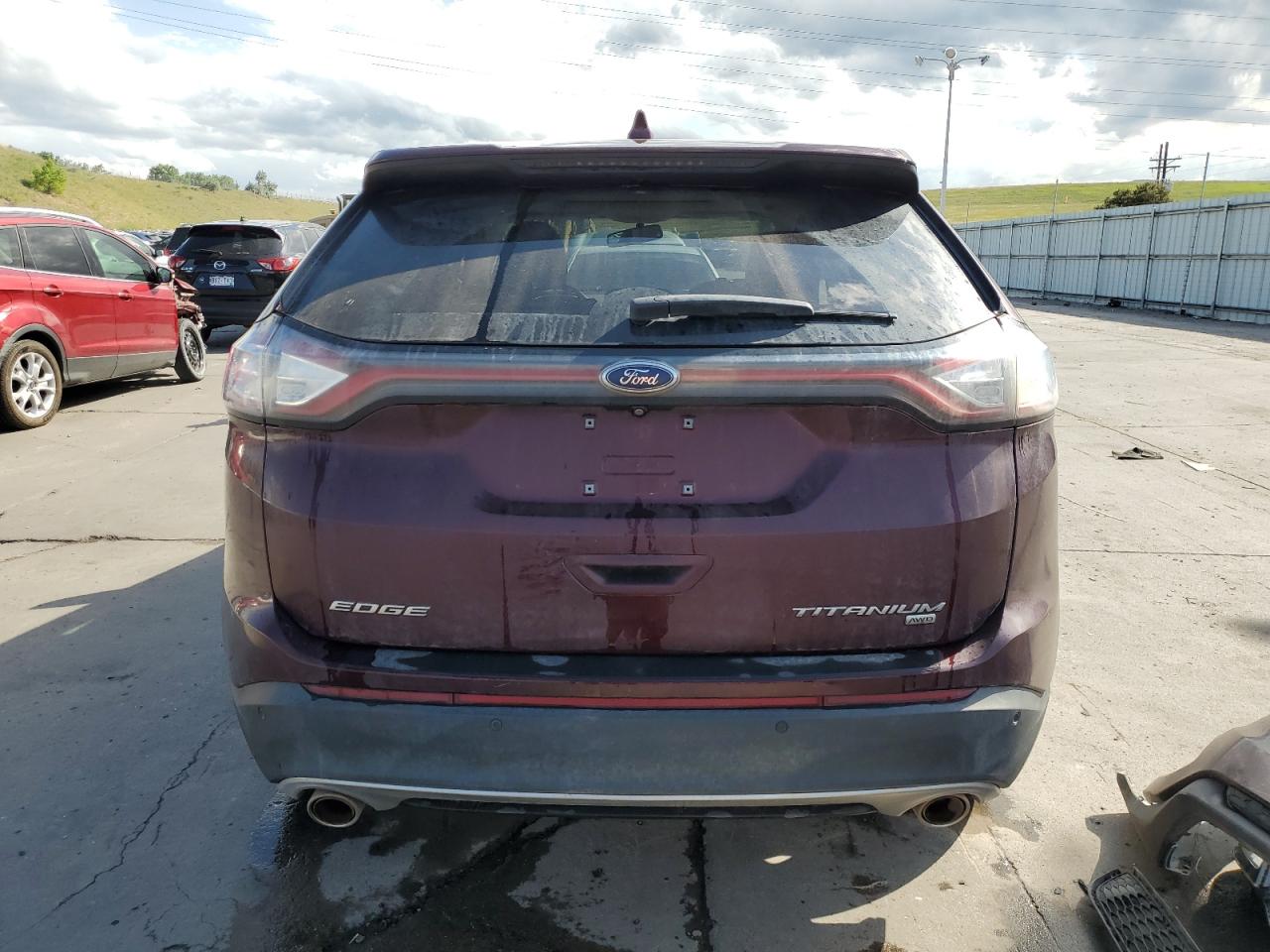 2017 Ford Edge Titanium vin: 2FMPK4K81HBB79237