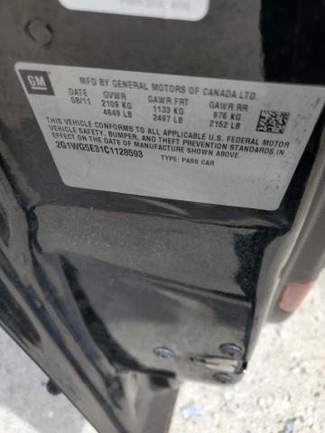 2012 Chevrolet Impala Lt VIN: 2G1WG5E31C1128593 Lot: 60125074