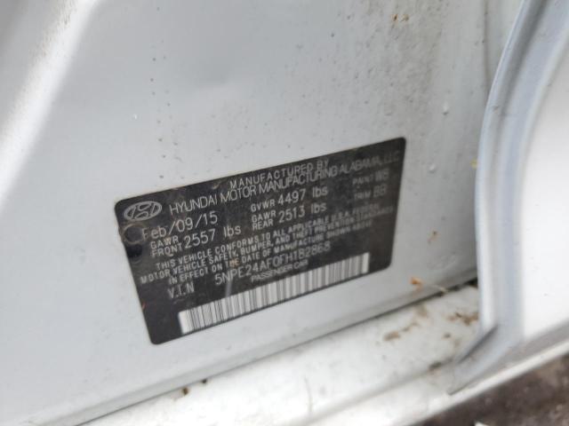2015 Hyundai Sonata Se VIN: 5NPE24AF0FH182868 Lot: 58511044