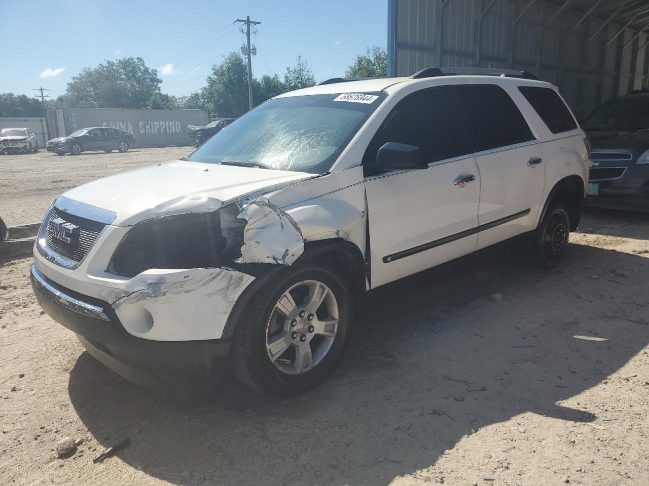 1GKLRKED4AJ161378 2010 GMC Acadia Sl