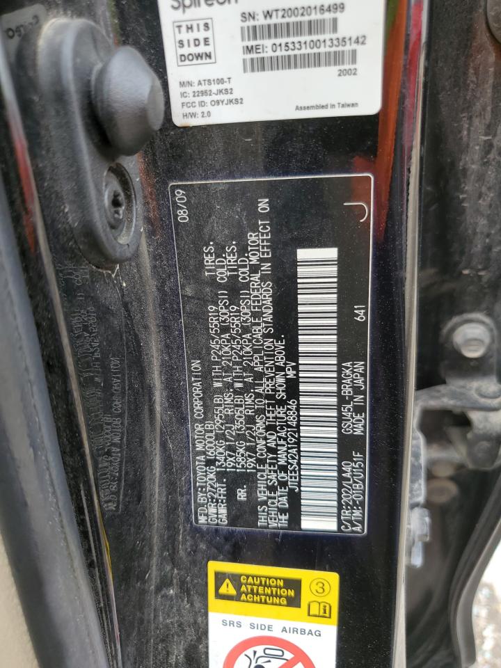 JTEES42A192148846 2009 Toyota Highlander Limited