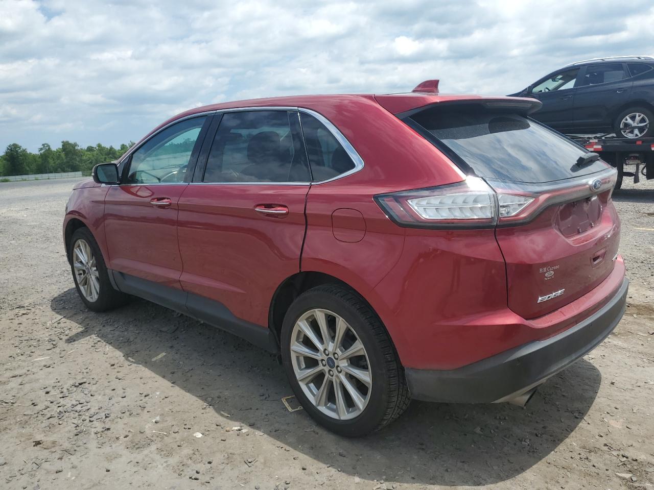 2017 Ford Edge Titanium vin: 2FMPK3K9XHBB02174