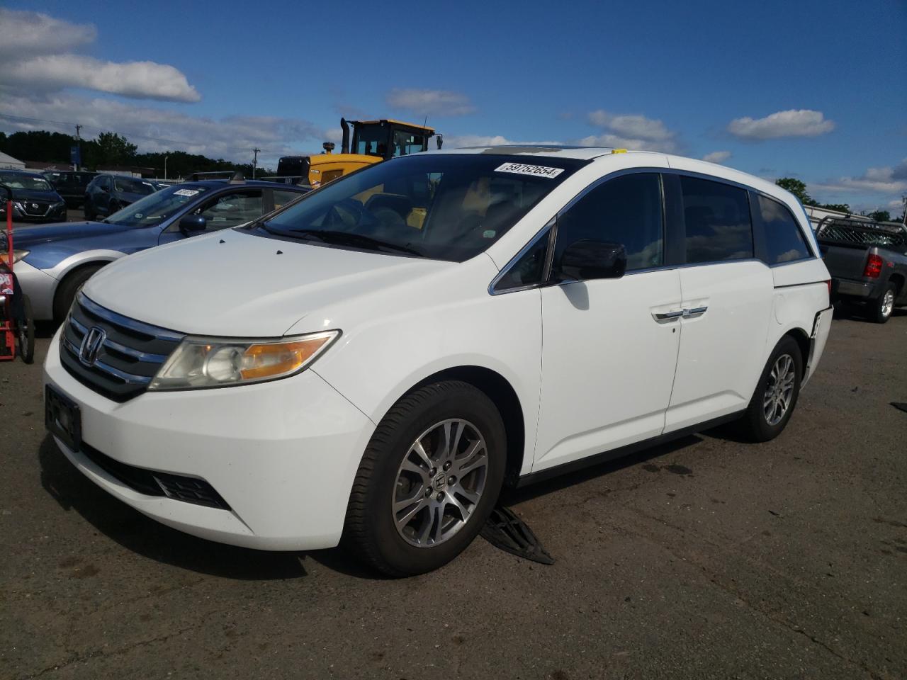 5FNRL5H62BB057390 2011 Honda Odyssey Exl