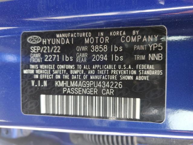 KMHLM4AG9PU434226 2023 HYUNDAI ELANTRA - Image 13