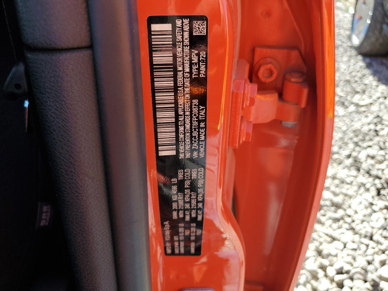 ZACCJBCT8FPC08738 2015 Jeep Renegade Trailhawk