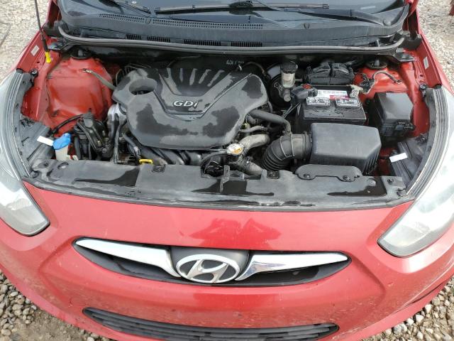 2013 Hyundai Accent Gls VIN: KMHCT4AE7DU331593 Lot: 57506204