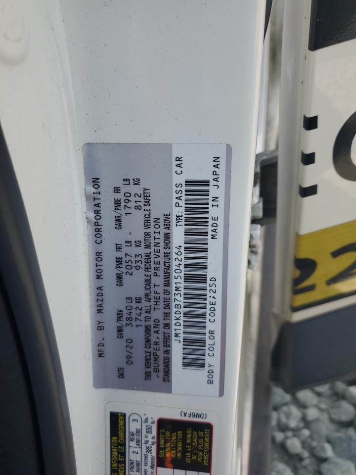 JM1DKDB73M1504264 2021 Mazda Cx-3 Sport