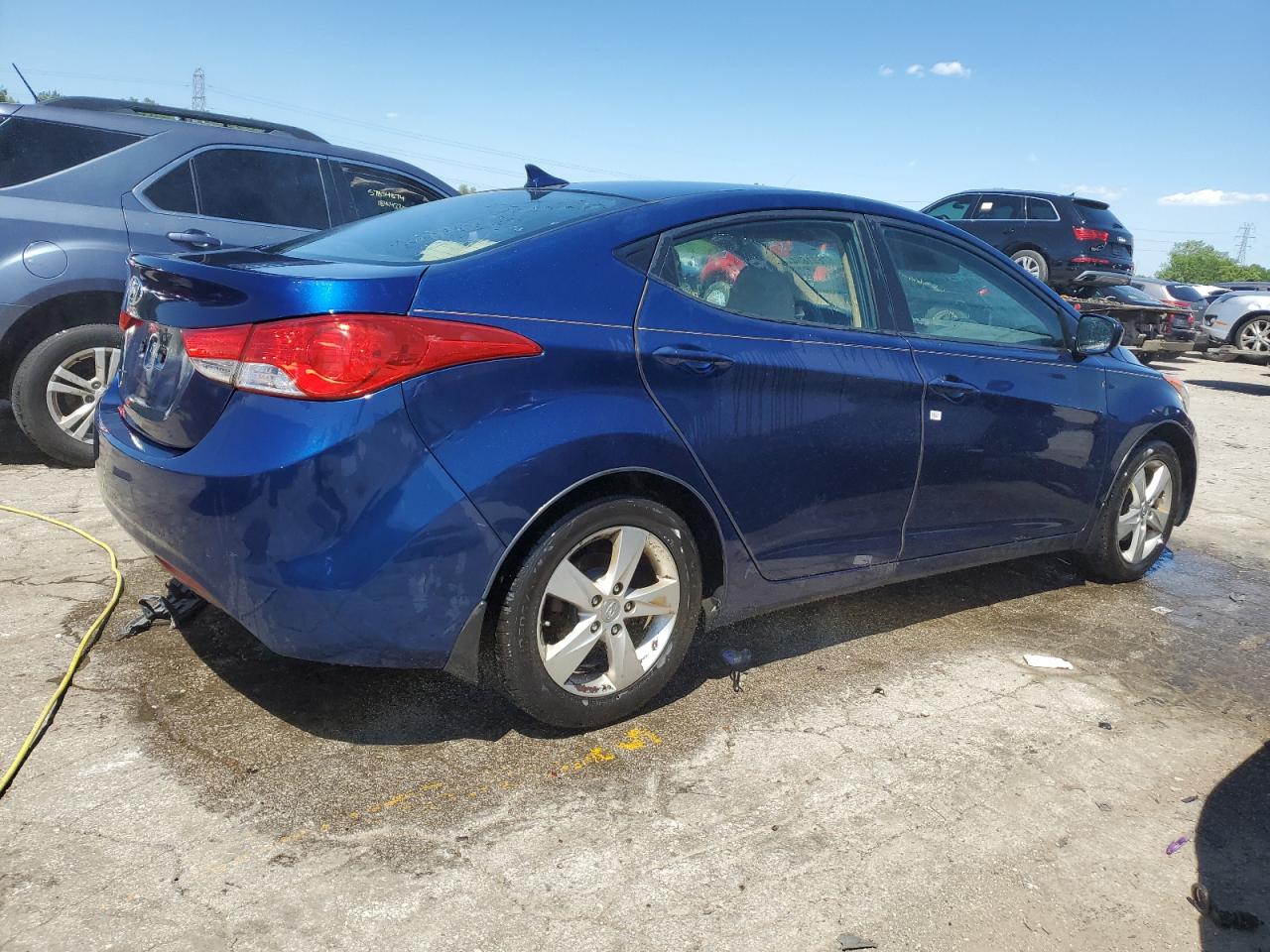 Lot #2926292422 2013 HYUNDAI ELANTRA GL