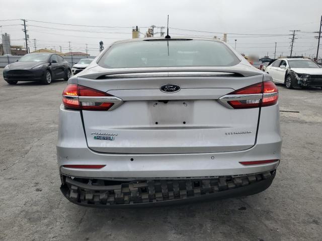 2019 Ford Fusion Titanium VIN: 3FA6P0SU5KR258545 Lot: 57720644