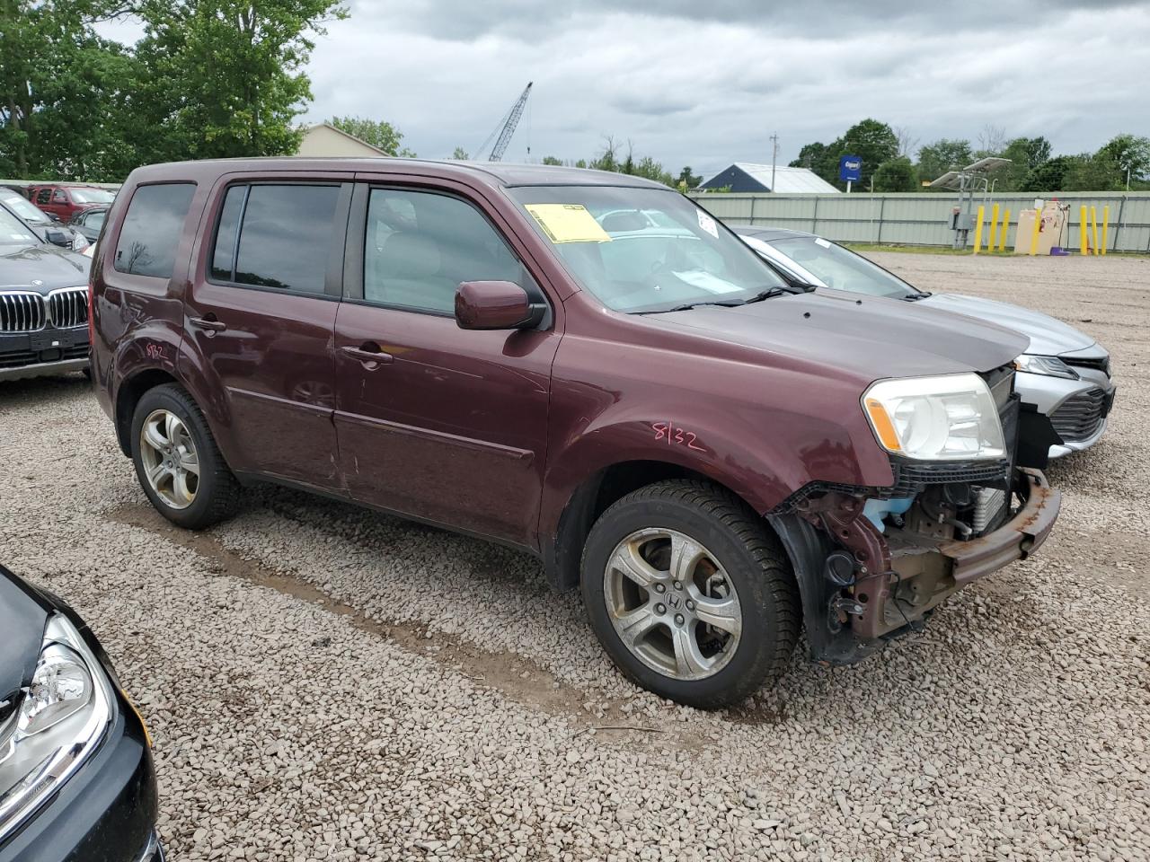 5FNYF4H47EB038270 2014 Honda Pilot Ex